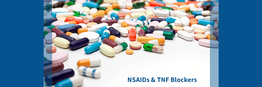Nsaids & TNF Blocks for ankylosing spondylitis